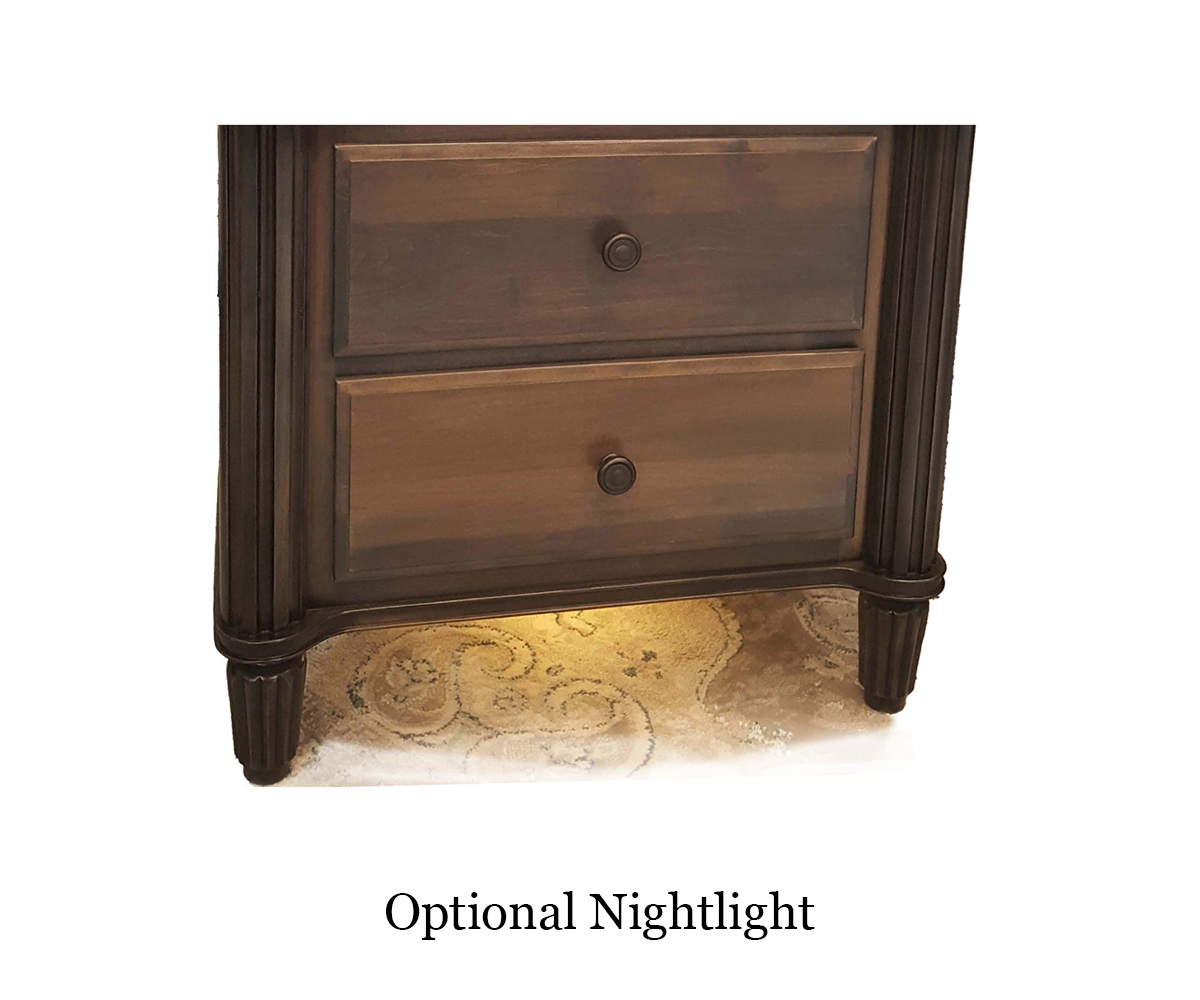 Oslo 1 Drawer Nightstand - Image 6
