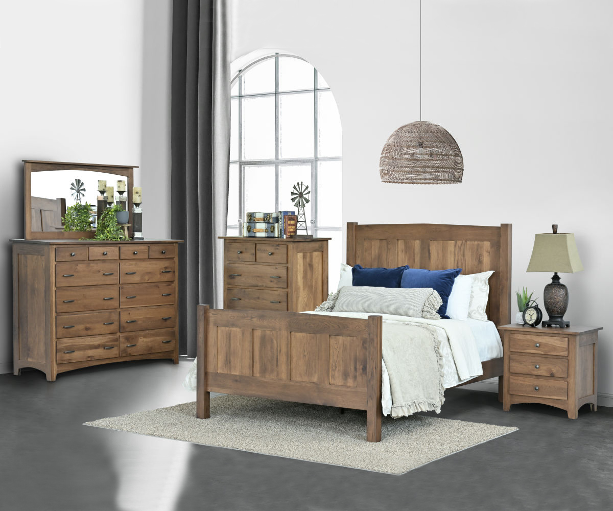 Elizabeth Lockwood Panel Bed With Drawers To The Floor - Image 2