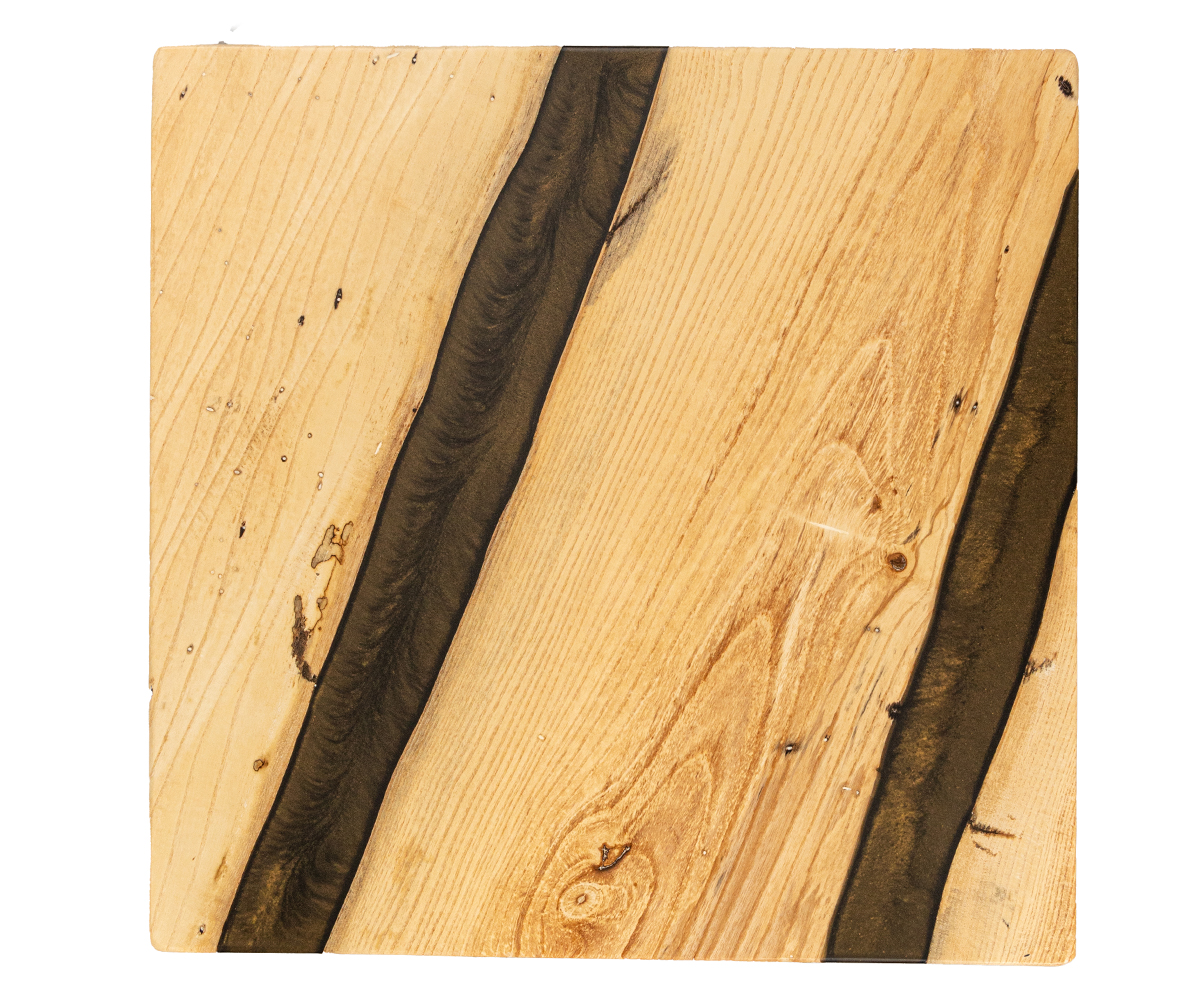 Gold Ash End Table - Image 2