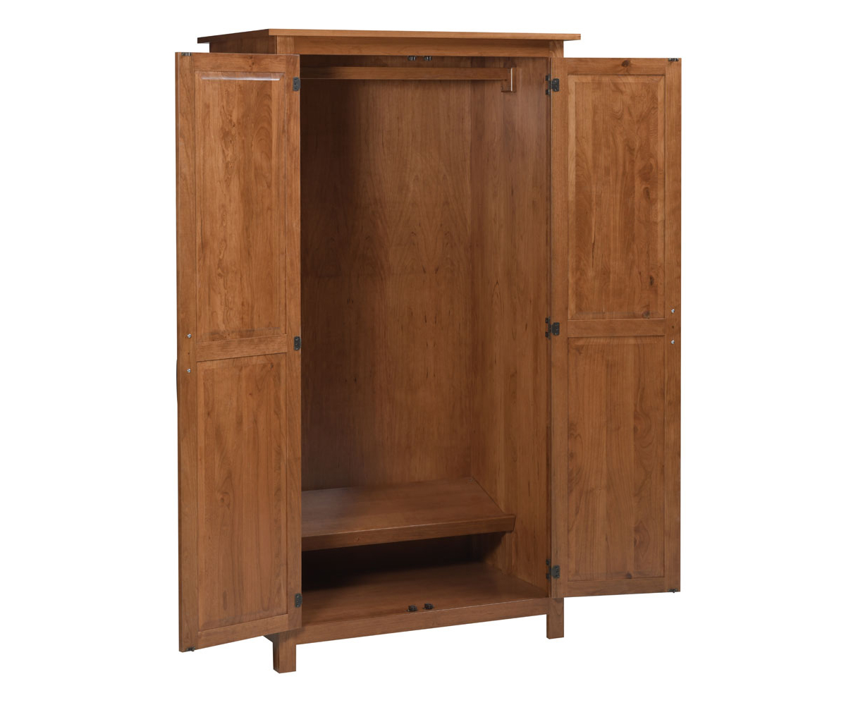 Williamsport Wardrobe With Rod & Shoe Shelf - Image 2