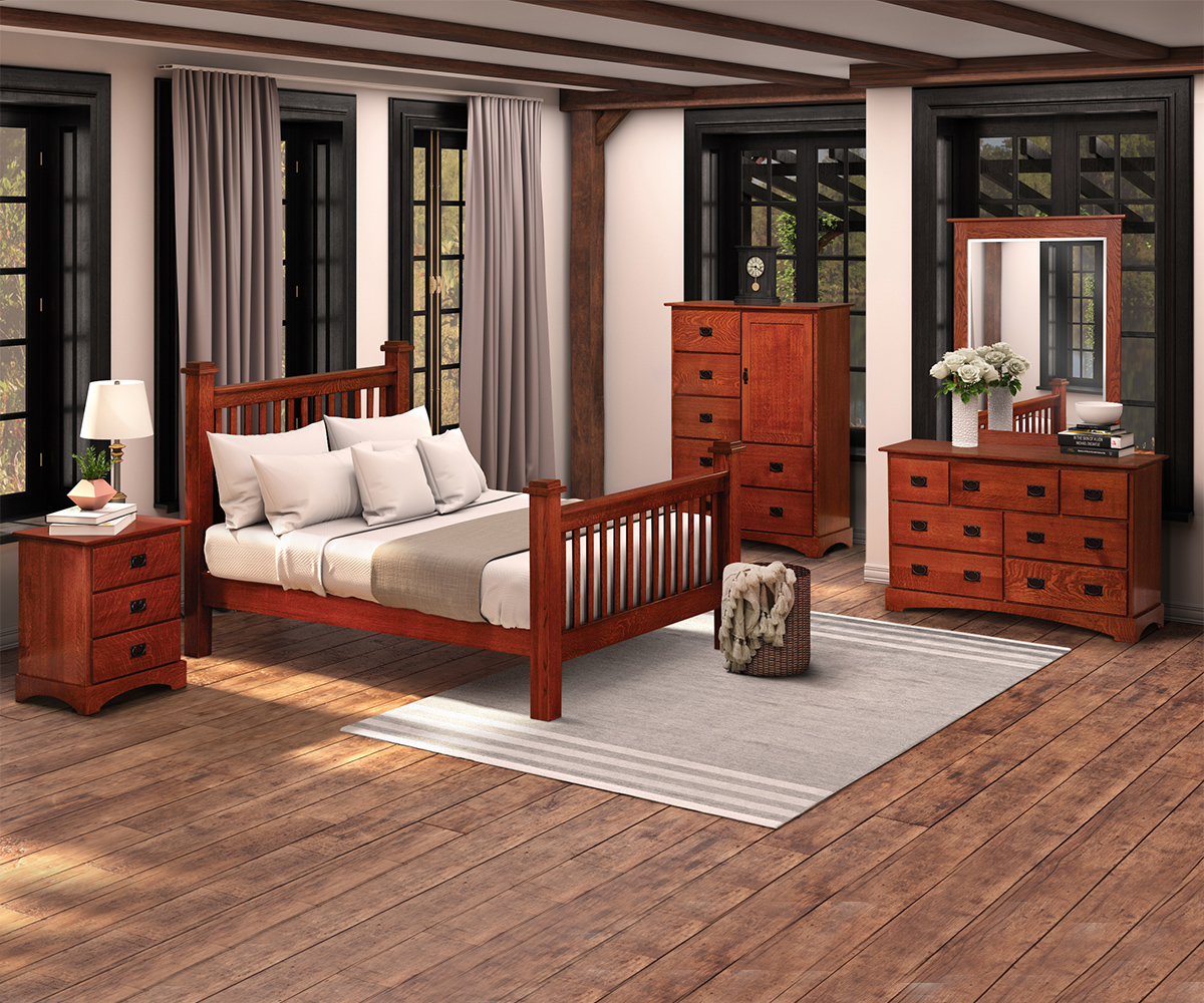 Old English Mission 56" Dresser - Image 4