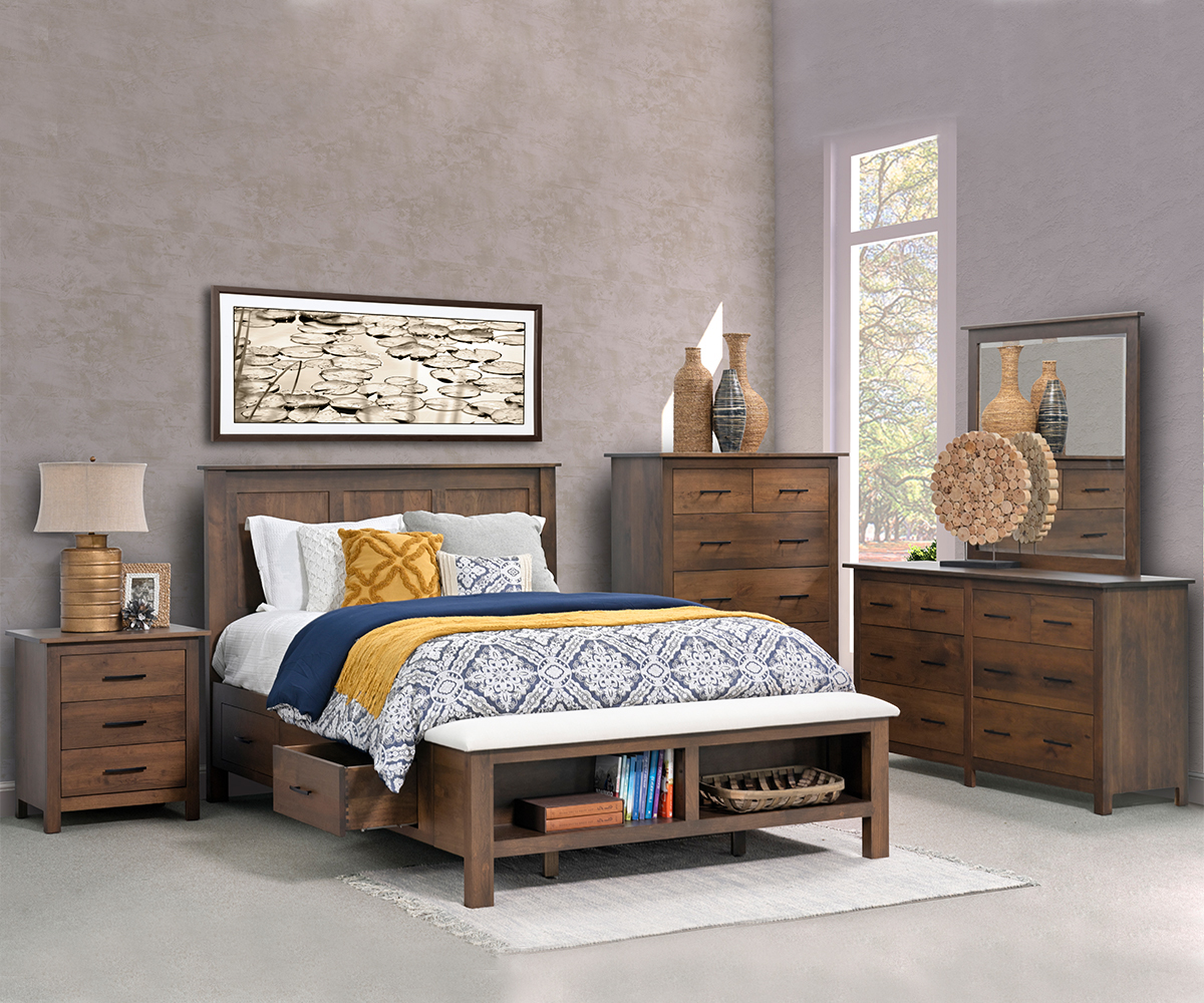 Williamsport Panel Platform Bed With Drawer Units - Image 4