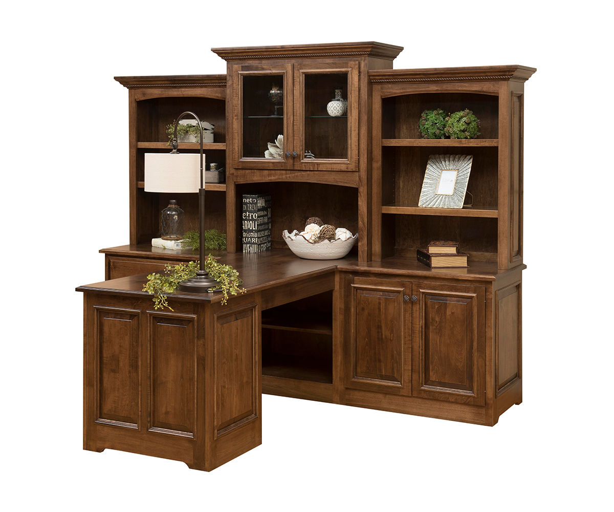 Liberty Partners Desk & Three Piece Hutch - Image 2