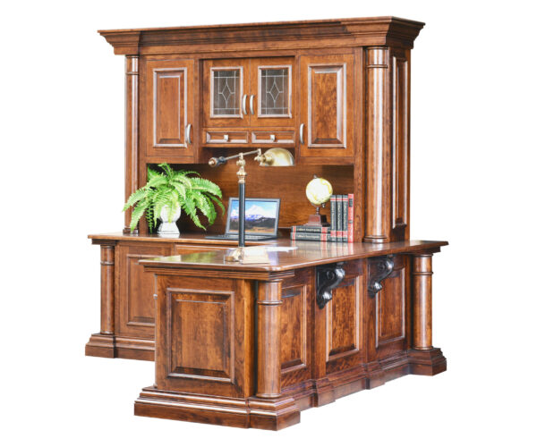 Paris Corner Desk & Hutch
