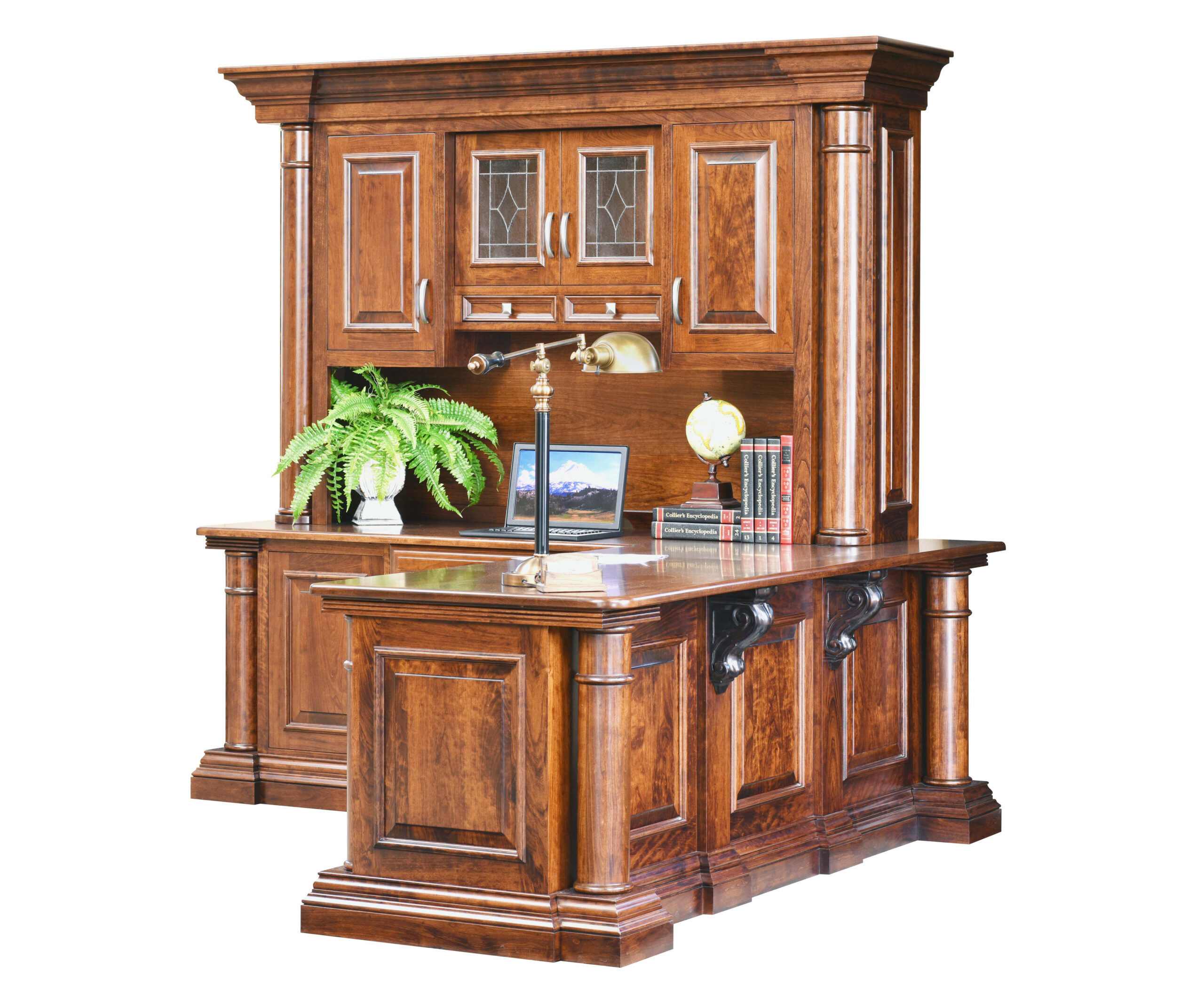 Paris Corner Desk & Hutch