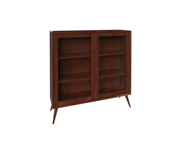 South Shore Glass Bookcase