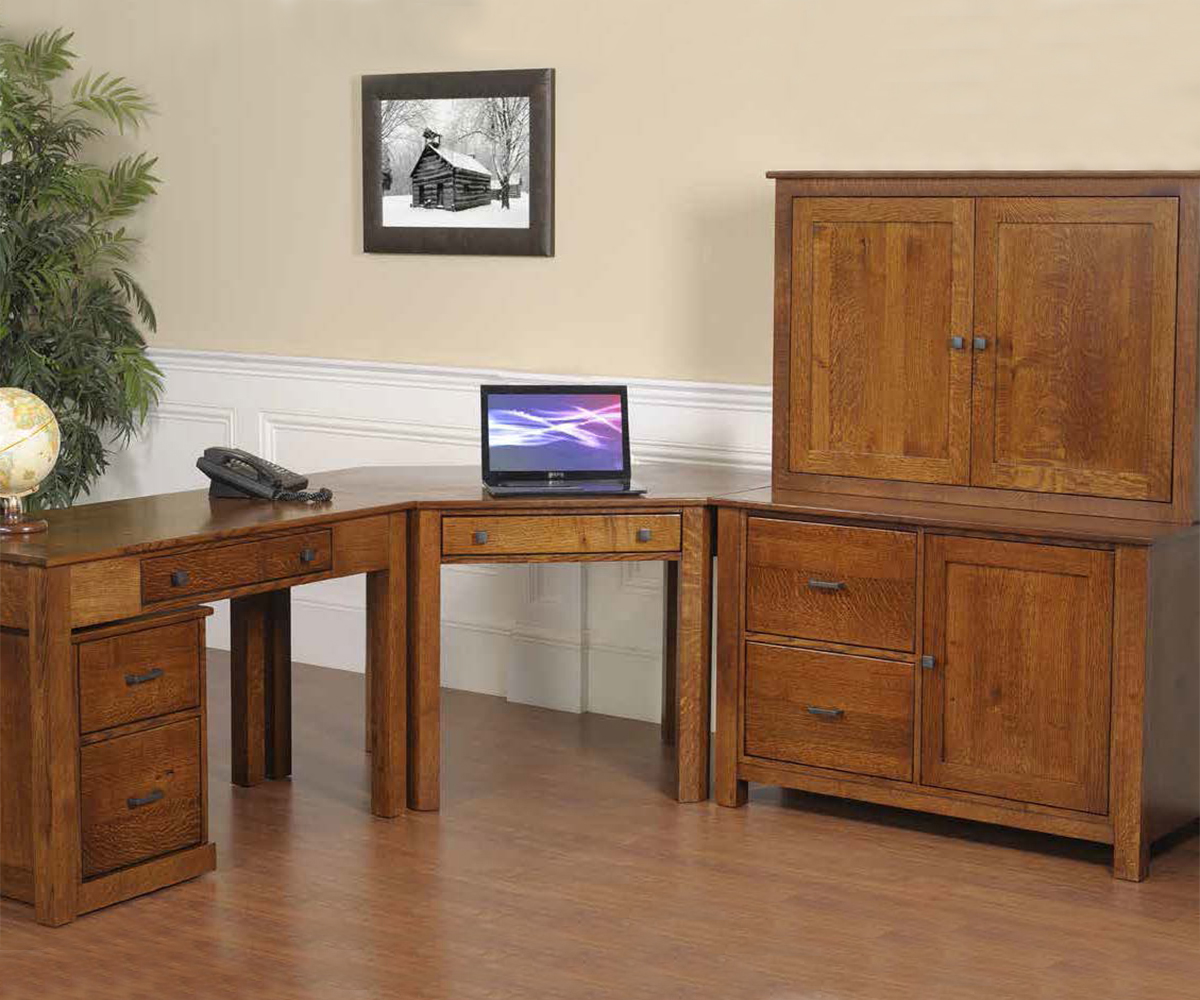 Clark Mission Modular Corner Desk - Image 6