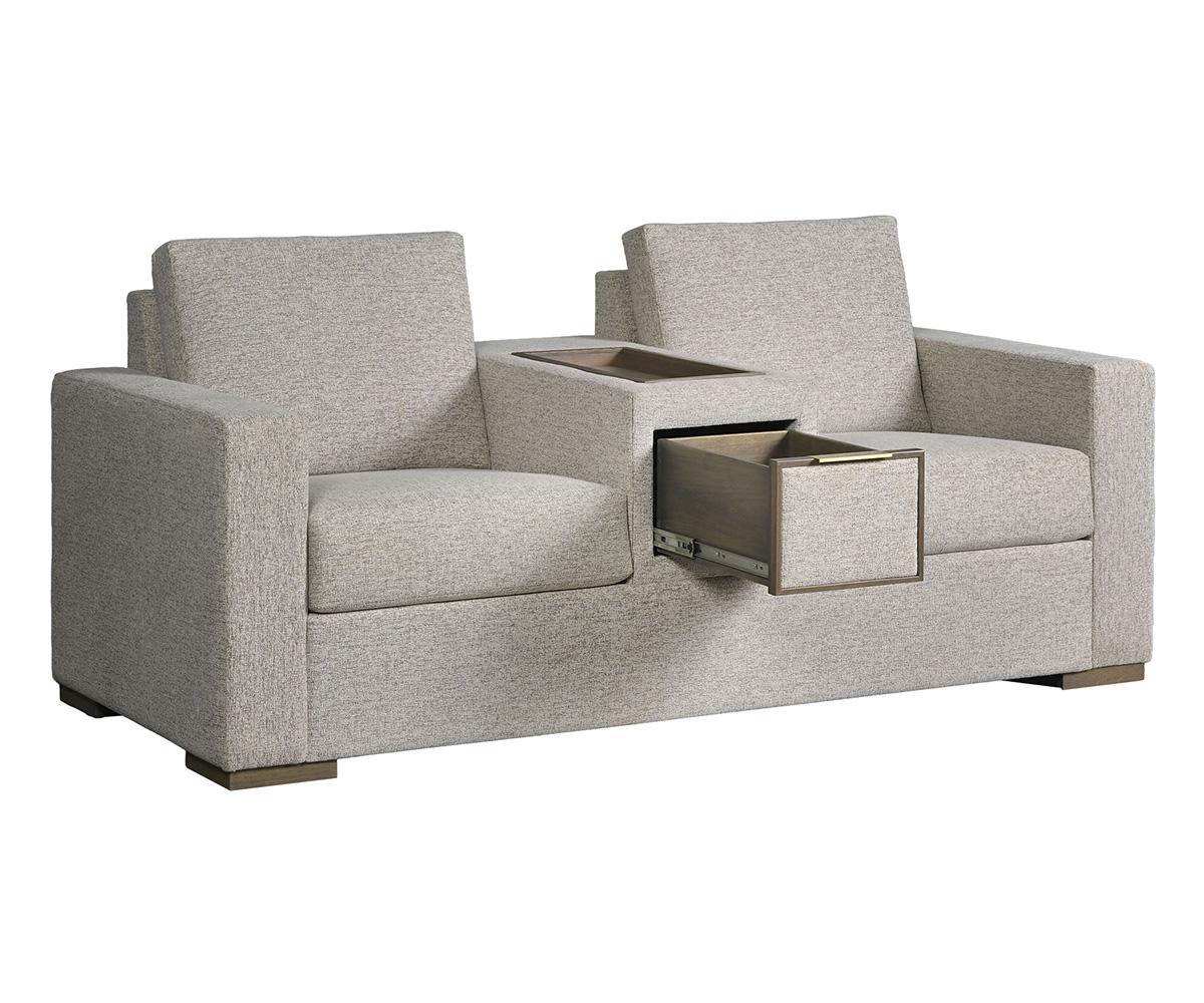 Serenity Center Console Love Seat - Image 2