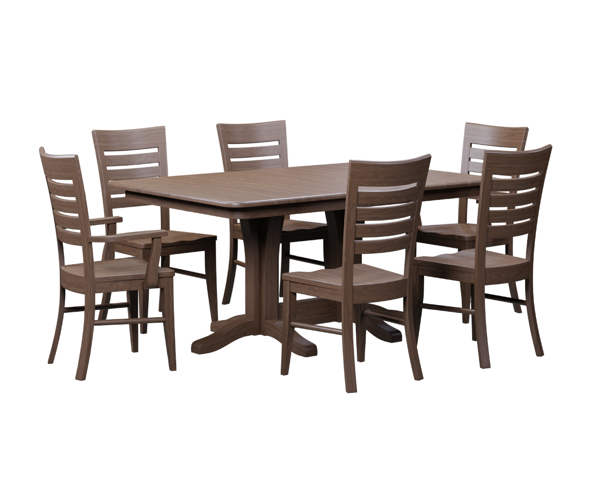 Millsdale Double Pedestal Table - Image 2