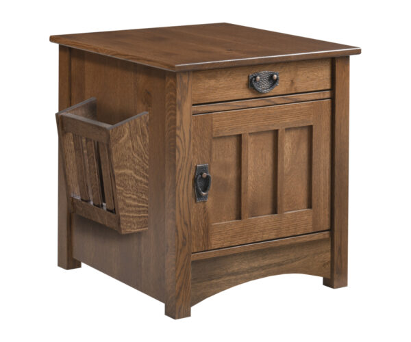 Liberty Mission Enclosed End Table with Magazine Rack