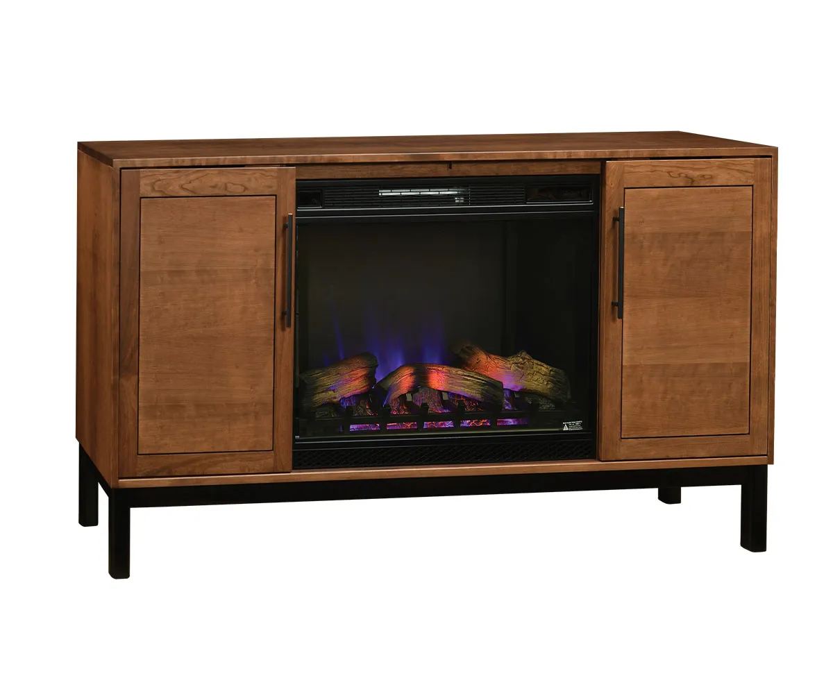 Cooper TV Console with Fireplace - Image 3
