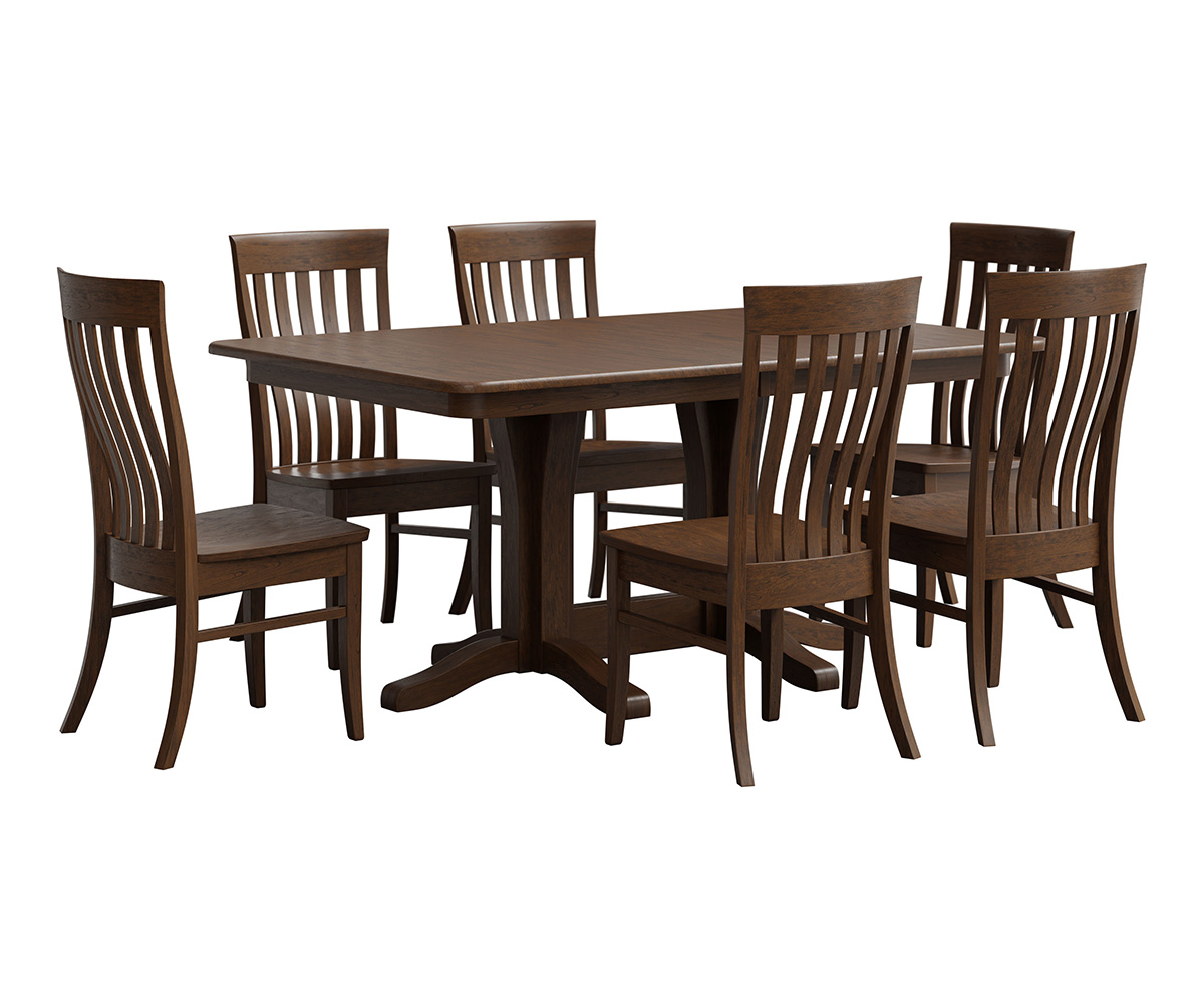Millsdale Double Pedestal Table - Image 5