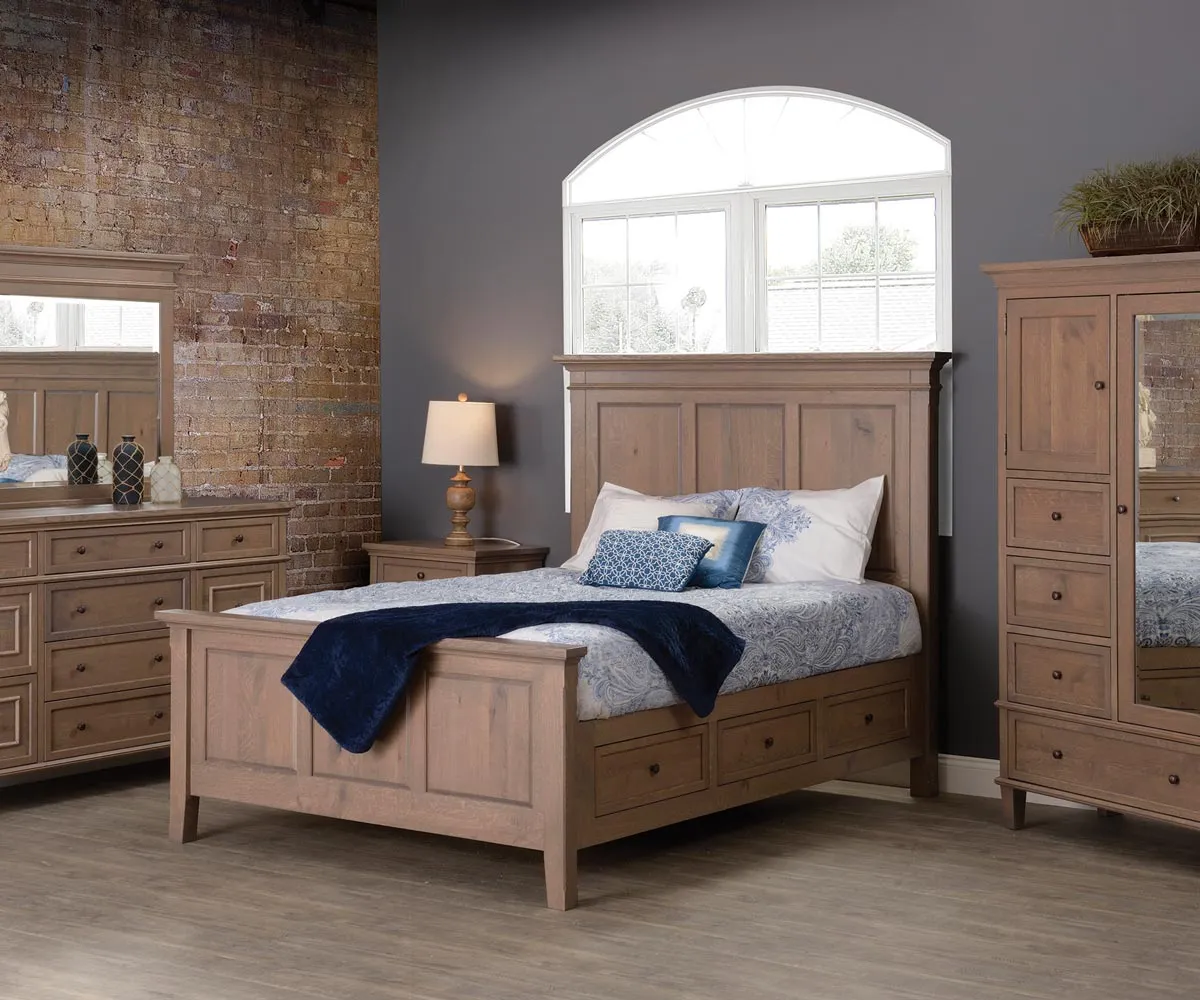Rockport Bed with Footboard Storage - Image 2