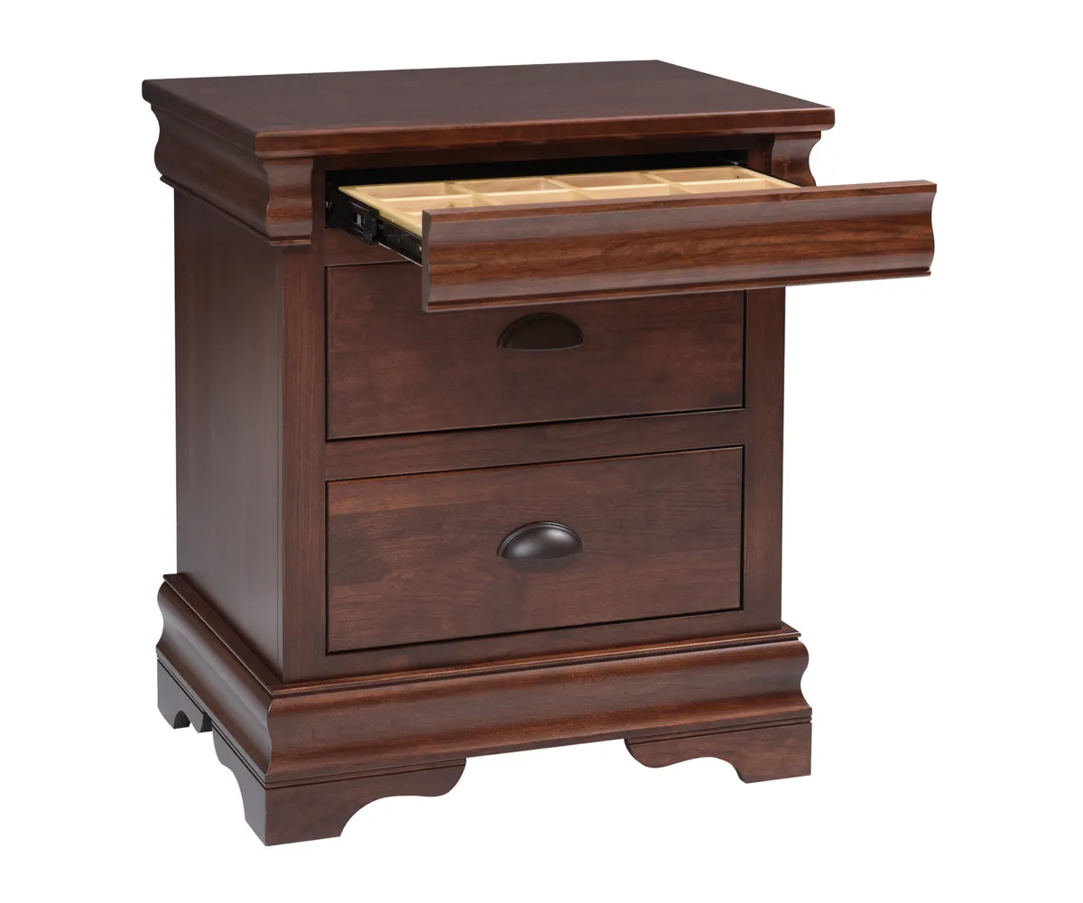 Luxembourg 2 Drawer Nightstand - Image 2